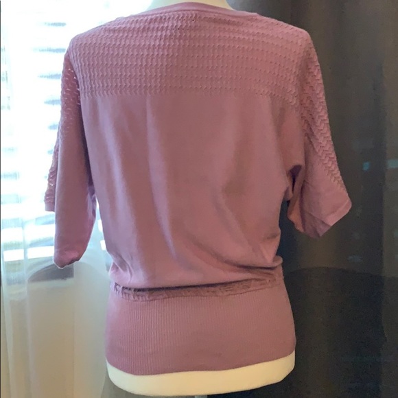🌸 Dolman Sleeve Mauve Pink Sweater - Picture 5 of 8